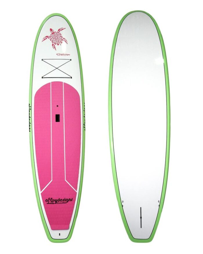 Alley Designs 10'6 x 32" White Deck Classic SUP
