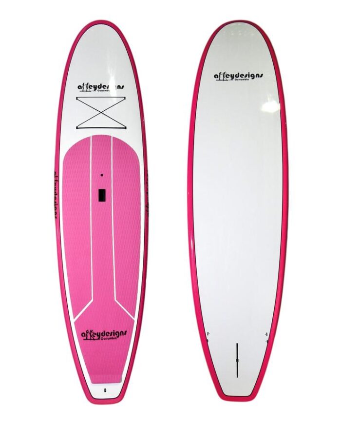 Alley Designs 10'6 x 32" White Deck Classic SUP - Image 5