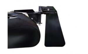 Close-up of Viking kayak rudder blade