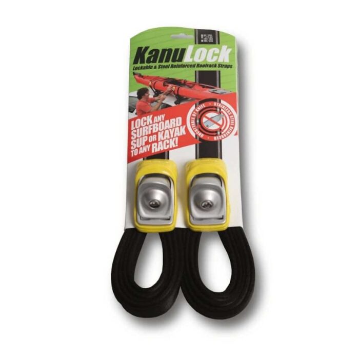 Kanulock Lockable Tie-down Straps 4.0M / 13FT