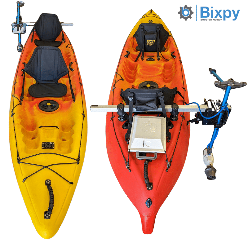 Viking Kayak 2+1 Bixpy™ J2 Outboard Motor & Power Kit Package