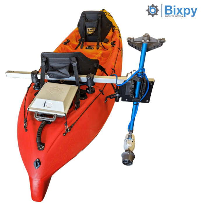 Viking Kayak 2+1 Bixpy™ J2 Outboard Motor & Power Kit Package