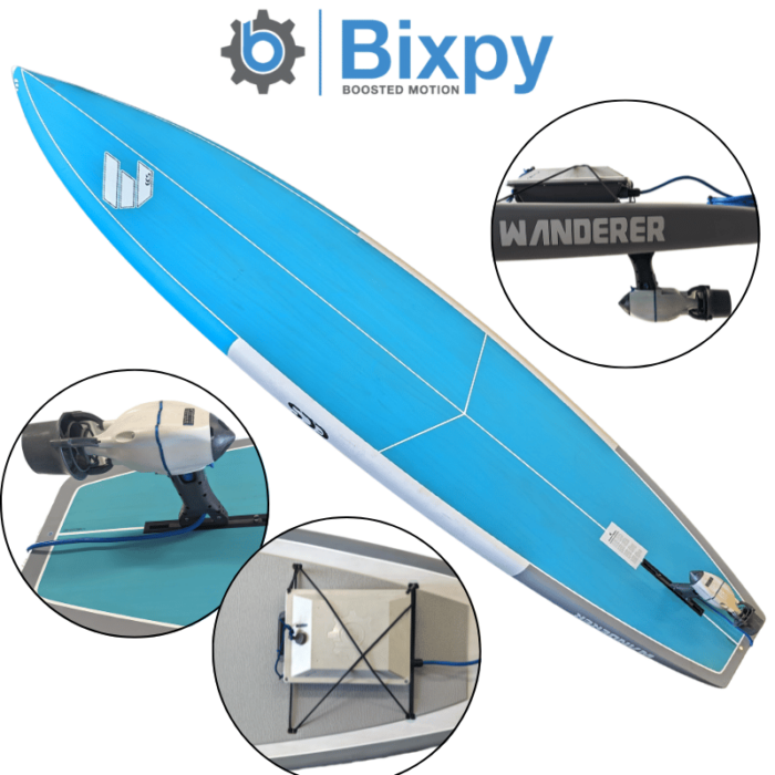 ECS Wander Sup 12'6 + Bixpy J1 Outboard Motor & Power Kit