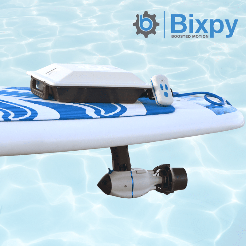 Bixpy J2 Battery Kit + Weed Grille + Sup Fin Adapter (Electric Paddle Board Conversion KIT)