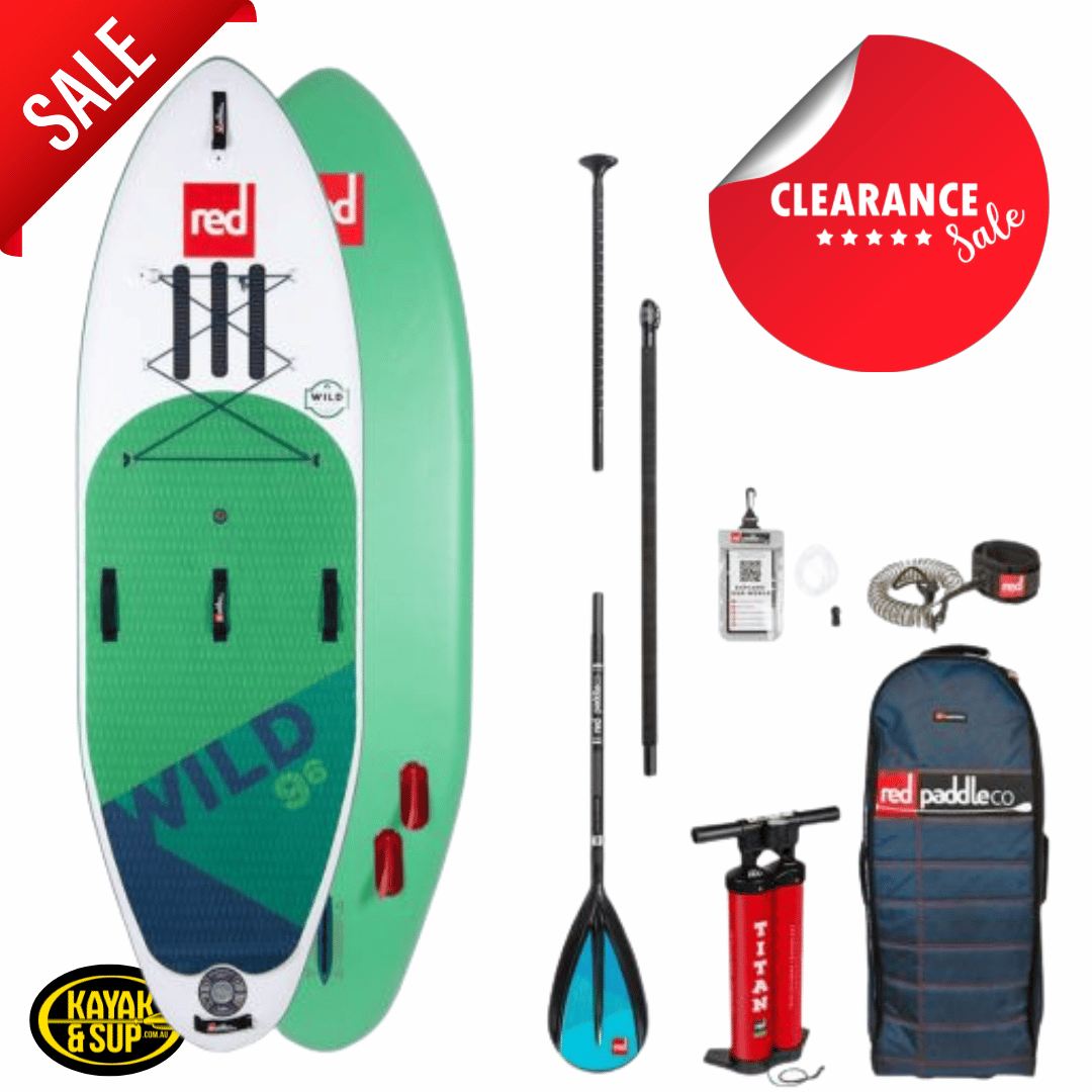 Red Paddle 9'6" Wild Inflatable Sup Package