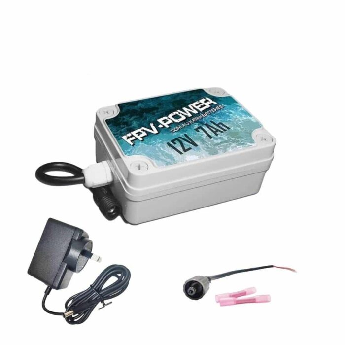 FPV-POWER 7Ah Lithium Kayak Battery & Charger