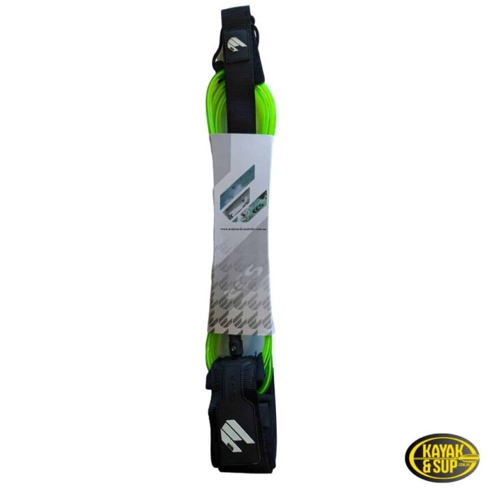 ECS 8FT SUP Ankle Leash Green