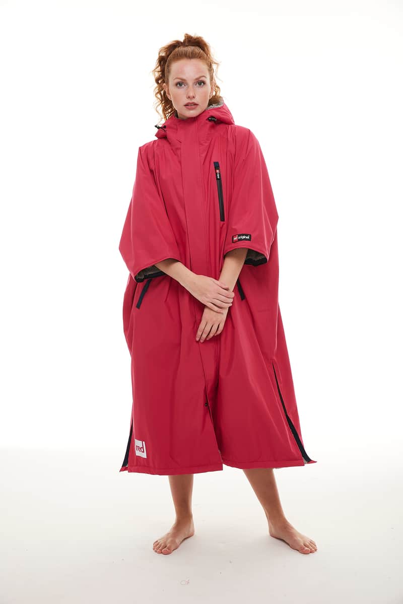 Red Original Women's Short Sleeve Pro Change Robe EVO Fuchsia Pink