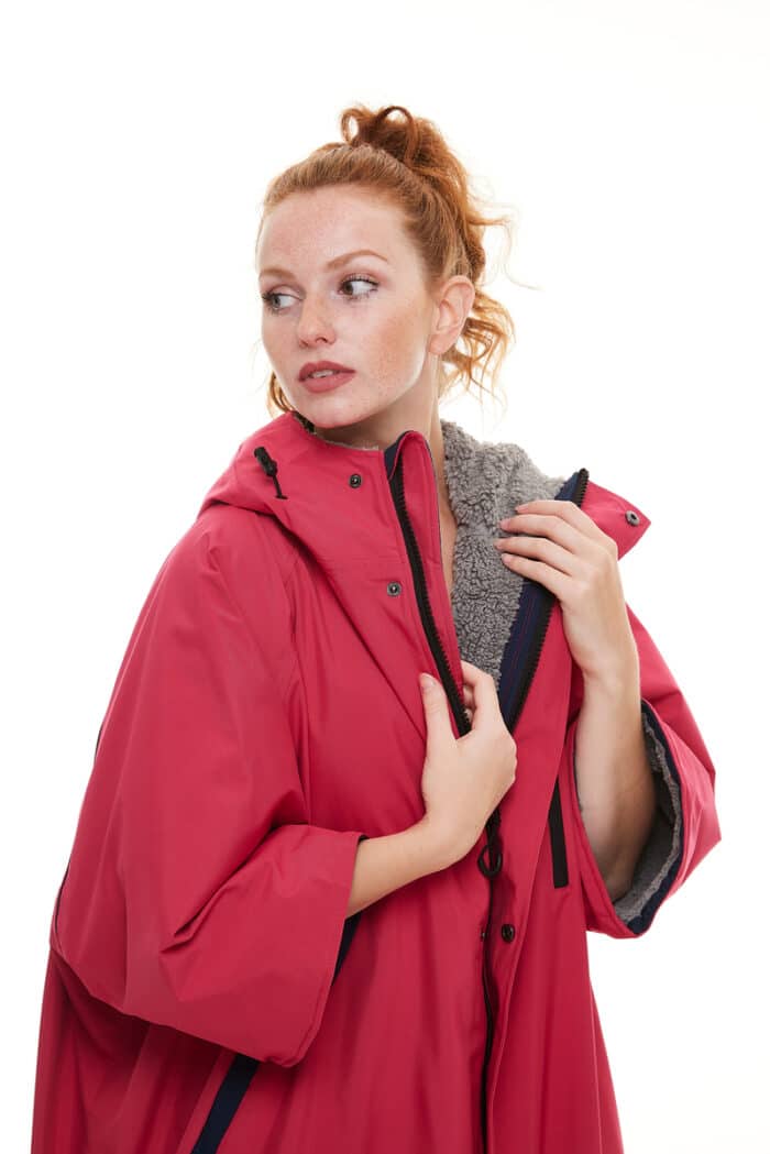Red Original Women's Short Sleeve Pro Change Robe EVO Fuchsia Pink