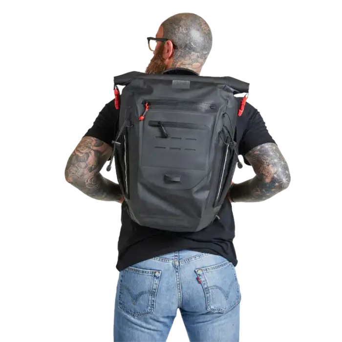 Adventure Waterproof Backpack 30L - Obsidian Black