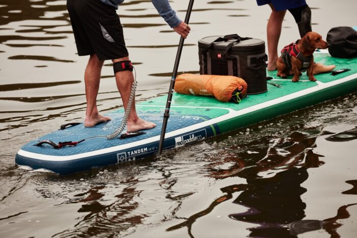 Red Paddle 15' Voyager Tandem MSL Inflatable Paddle Board Package