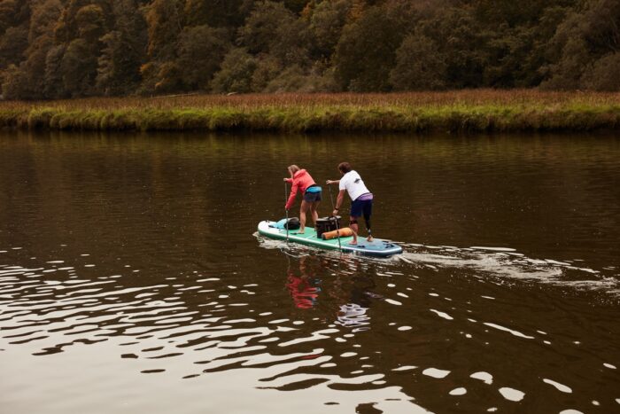 Red Paddle 15' Voyager Tandem MSL Inflatable Paddle Board Package