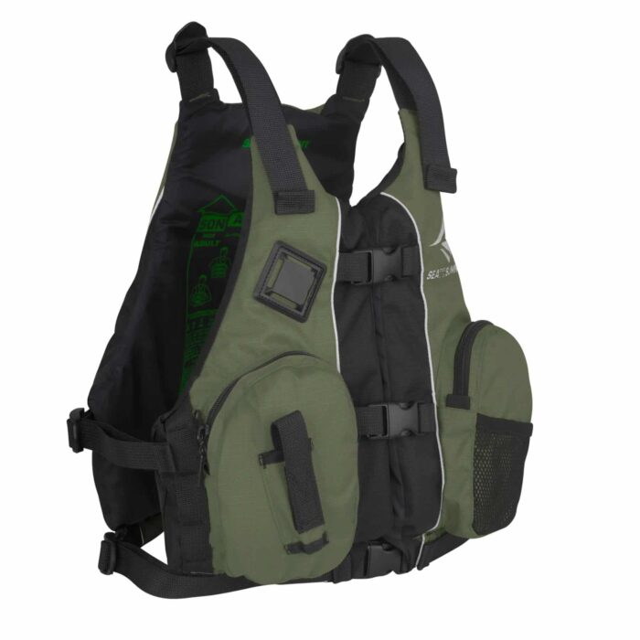 Sea to Summit Multifit Fishing PFD 50 Green Olive