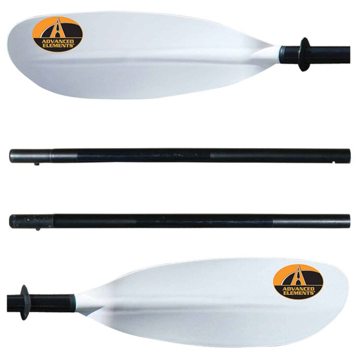 Compact kayak paddle for travel and storage