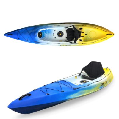 Viking espri kayak hire – versatile single kayak for rivers, lakes, and coastal paddling.