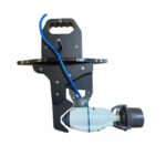 Side view of Bixpy Low Profile Thru Hull Pedal Drive Adapter J-2 showing low-drag design