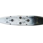 a top view of Viking Tempo 2 storm Specialized Double Fishing Kayak