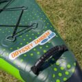 Odyssey Tandem kayak front handle and brand logo