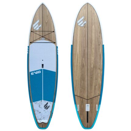 ECS Evo all-round stand up paddle board top and bottom view