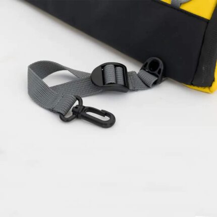 QuickDraw deck bag strap and clip attachment detail
