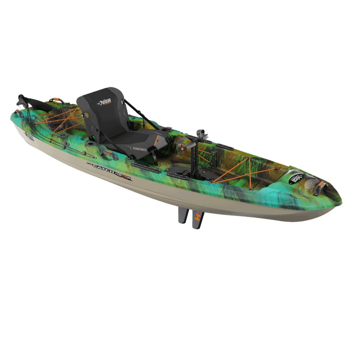Pelican catch 110 hdii – fishing setup Pelican catch 110 hdii pedal kayak