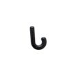 Kayak & SUP single hole lashing hook dimensions and technical drawing for kayak deck rigging