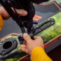 Pelican Catch 110 Mode accessory mounting point close-up