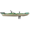 Pelican Catch 110 HDII pedal kayak side profile with HyDryve II fins deployed