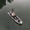 Pelican Catch Mode 110 TR fishing kayak on calm water