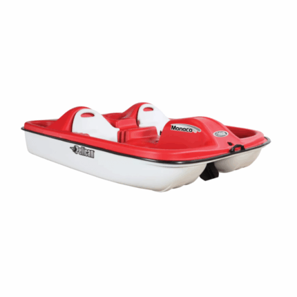 Pelican Monaco Pedal Boat red family pedal boat with seating for five