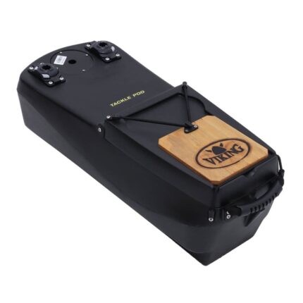 Viking Tackle Pod installed on Profish Reload kayak with bungee and top panel