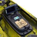 Viking Profish 400 Tackle Pod with a fish finder installed closed studio image