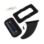 Jaspara Slide and Lock Fin Glue-On Fin Box kit with adhesive and fin