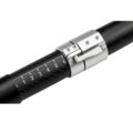 Propelz Lightning carbon paddle adjustable shaft system showing length markings 220 to 230 cm