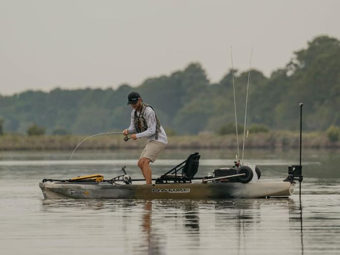 Native titanx propel 12. 5 fishing kayak 13 Slayer max 12