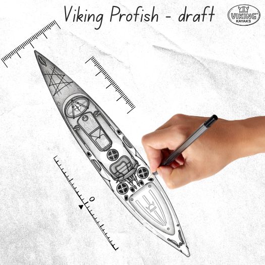 Viking kayak hull design focused on performance not price